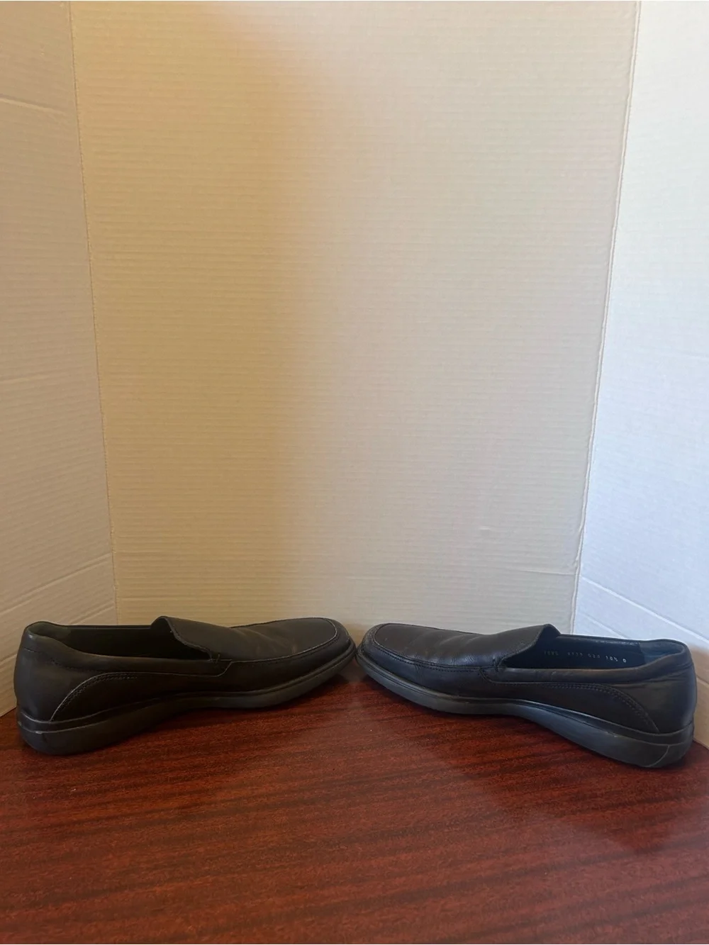 Salvatore Ferragamo Studio Black Leather Slip-On Loafers